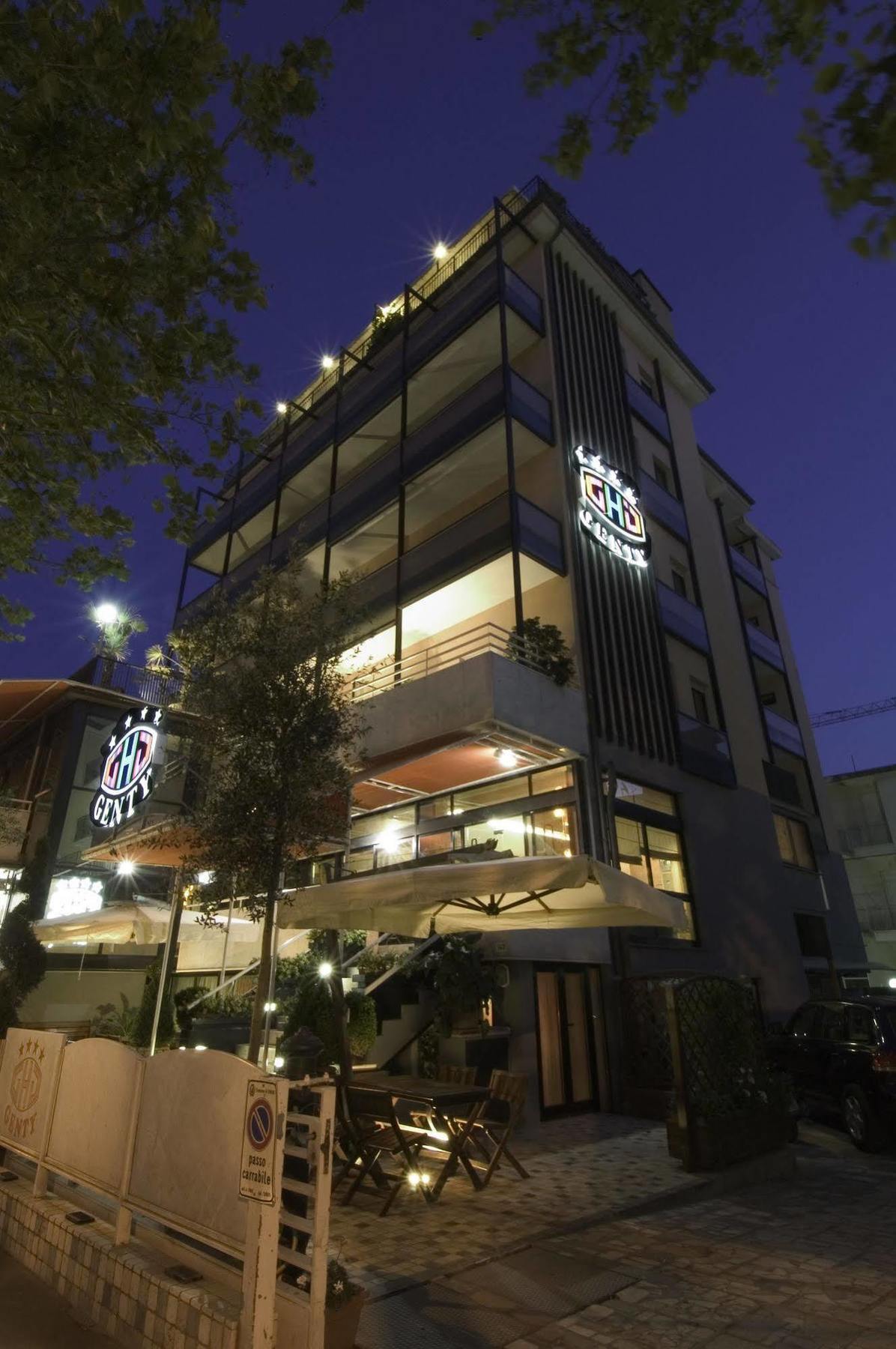 Hotel Genty 리미니 외부 사진